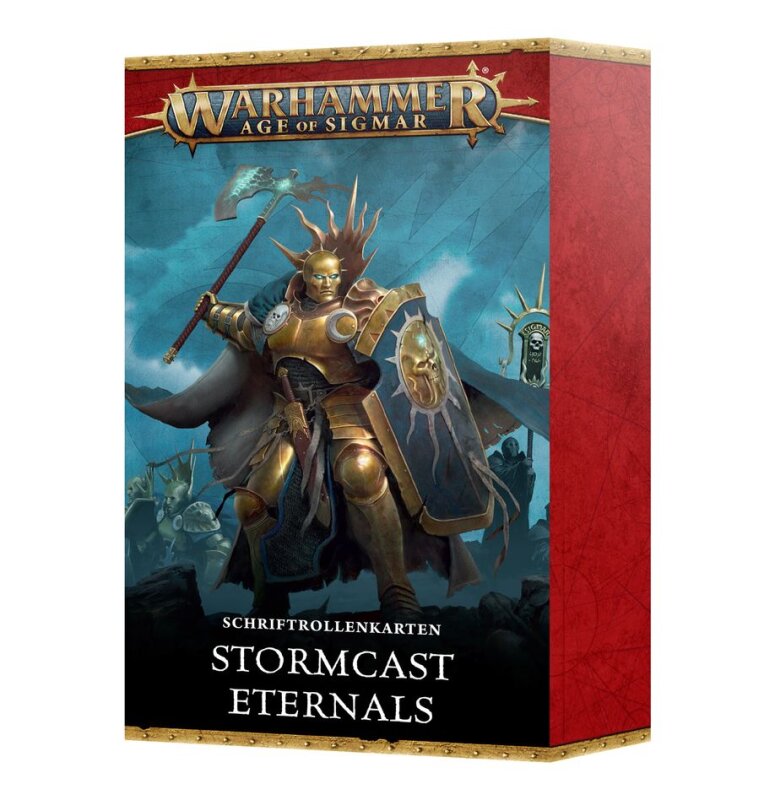 STORMCAST ETERNALS: SCHRIFTROLLENKARTEN (DE) *2024*