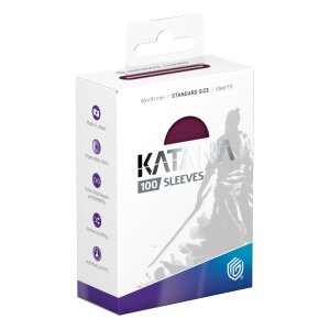 KATANA - Standard Sleeves - Radiant Plum  (100)