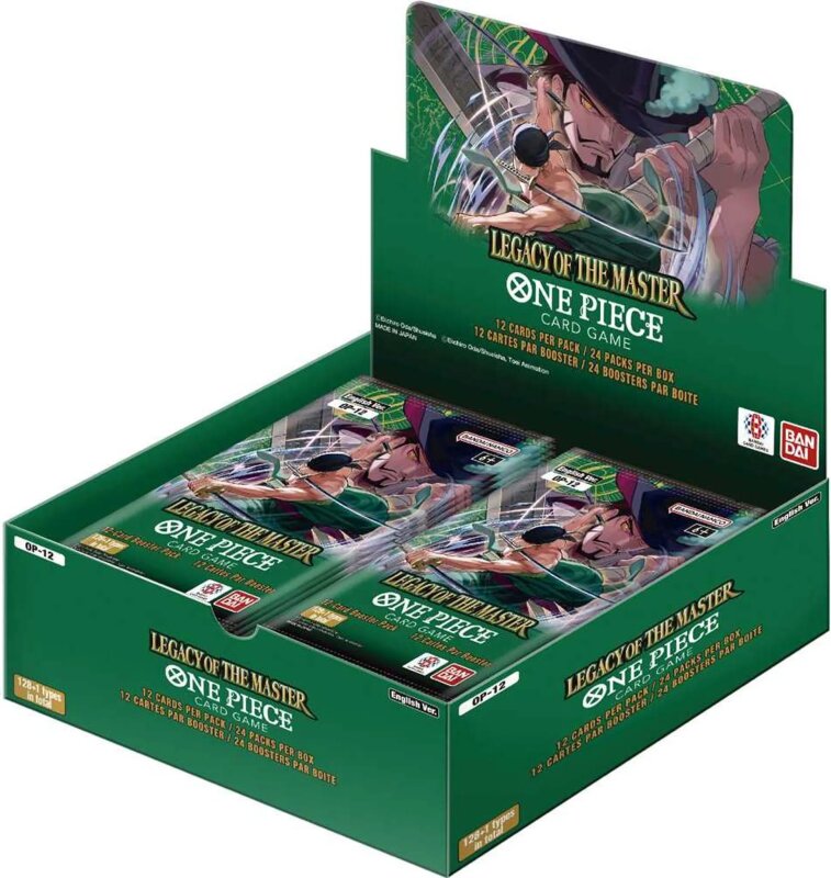 One Piece Card Game: OP-12 Legacy of the Master - Booster Display EN (24 Packs)