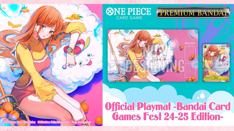 One Piece Card Game: Official Playmat - Bandai Card Game Fest 24-25 Edition