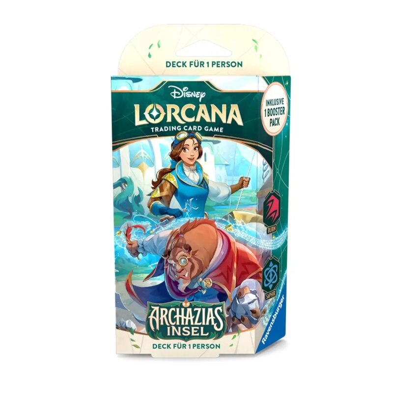 Disney Lorcana: Archazias Insel - Starter Deck Rubin | Saphir (DE)