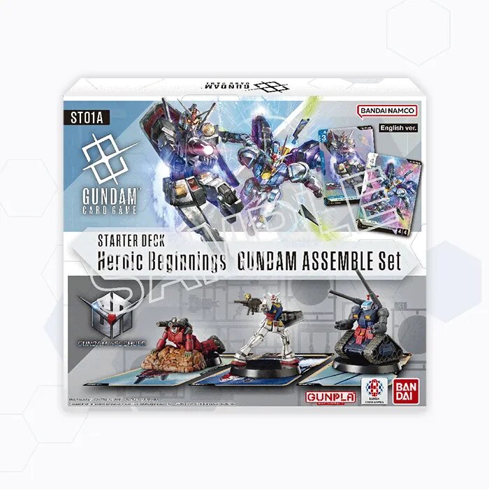Gundam Card Game: ST01A Heroic Beginnings Assemble Starter Set (EN)