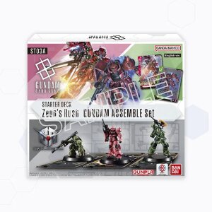 Gundam Card Game: ST03A Zeons Rush Assemble Starter Set (EN)