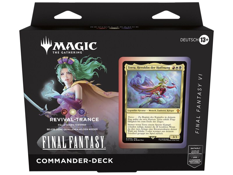 MtG Final Fantasy - Commander Deck "Revival Trance" (DE)
