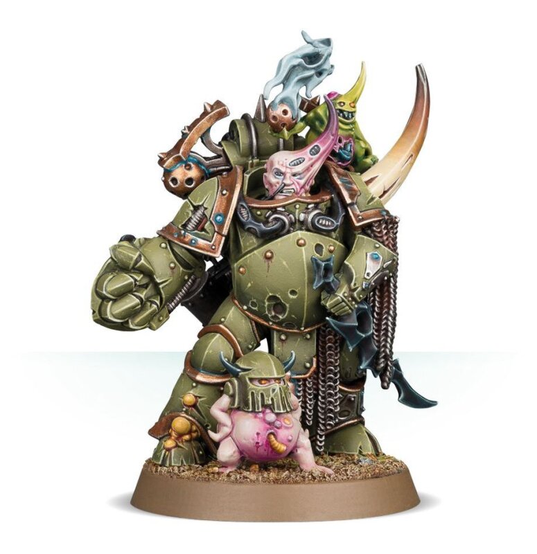 DEATH GUARD: PLAGUE MARINE CHAMPION * SEUCHENCHAMPION