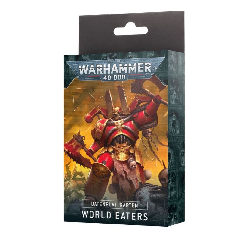 WORLD EATERS: DATENBLATTKARTEN (DE)