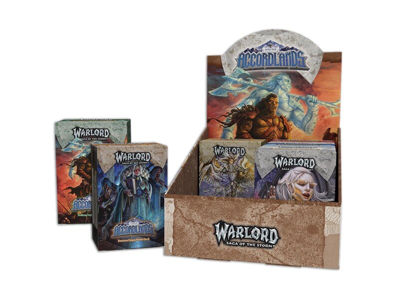 Warlord: Saga of the Storm - Into the Accordlands Starter Deck Display EN (6 Decks)