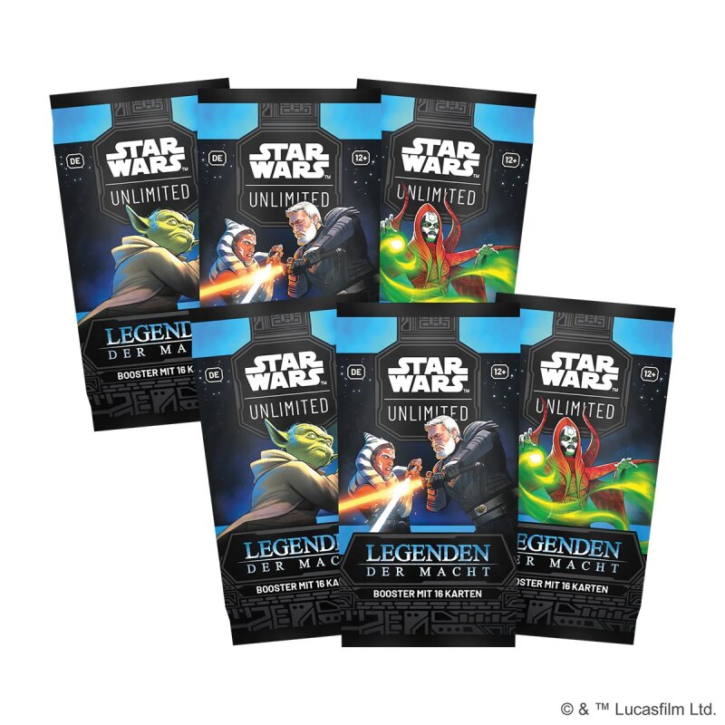 Star Wars: Unlimited - Legenden der Macht Booster (DE)