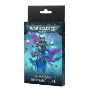 THOUSAND SONS: DATENBLATTKARTEN (DE) *2025*
