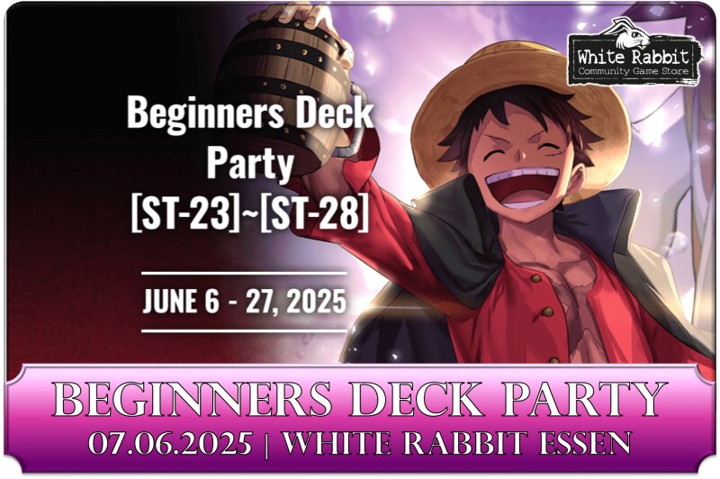 (E 07.06.2025) One Piece: Beginners Deck Party ST23-28