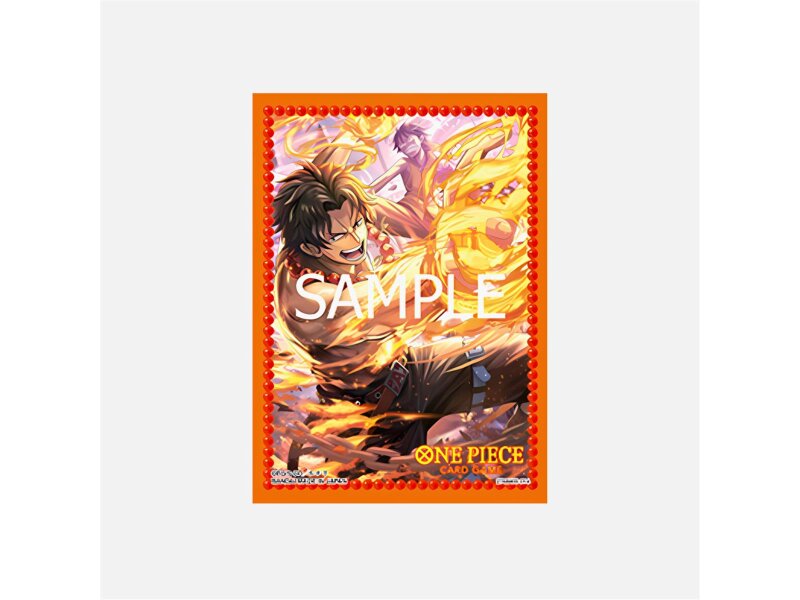 One Piece Card Game: Official Sleeves V.10 - Portgas.D.Ace (70)