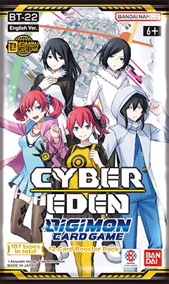 Digimon Card Game: BT-22 Cyber Eden Booster (EN)