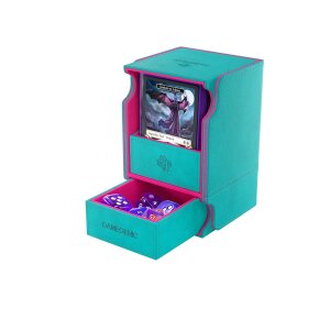 Gamegenic: Watchtower 100+ XL Convertible - EXCLUSIVE LINE Teal/Pink