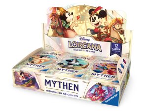 Disney Lorcana: Mythen - Booster Display DE (24 Packs)