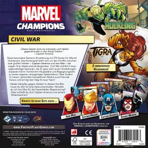 Marvel Champions: Das Kartenspiel – Civil War (DE)