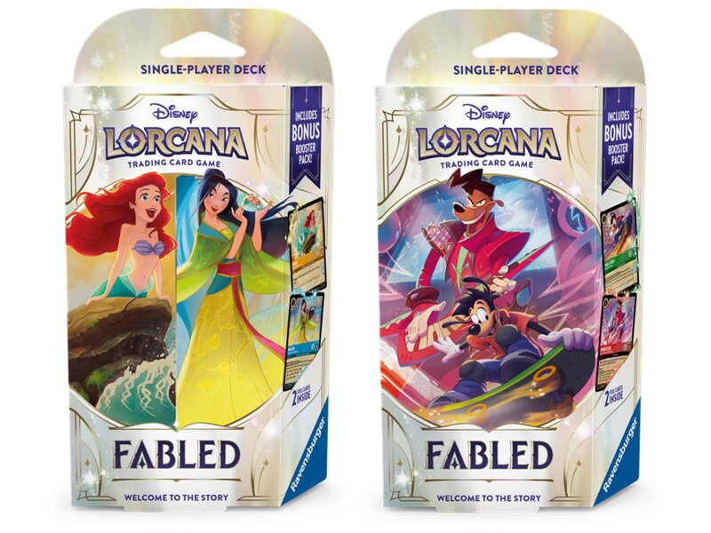 Disney Lorcana: Fabled - Starter Deck Set EN (2 Decks)