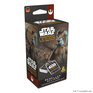 Star Wars: Legion – Rebellen-Allianz Kommandokarten-Set (DE)