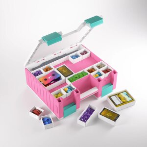 Gamegenic: Game Castle Pink/White/Teal