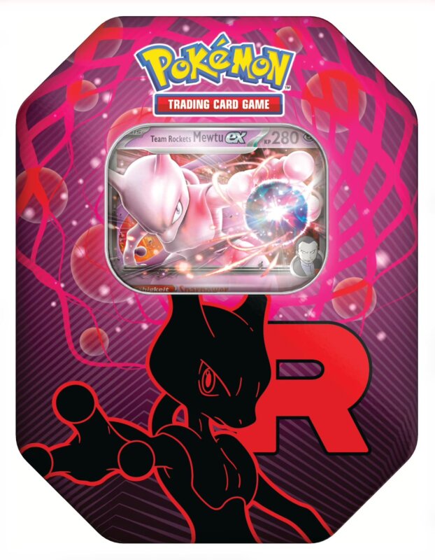 Pokémon: Tin Box 123 Team Rockets - Mewtu (DE)