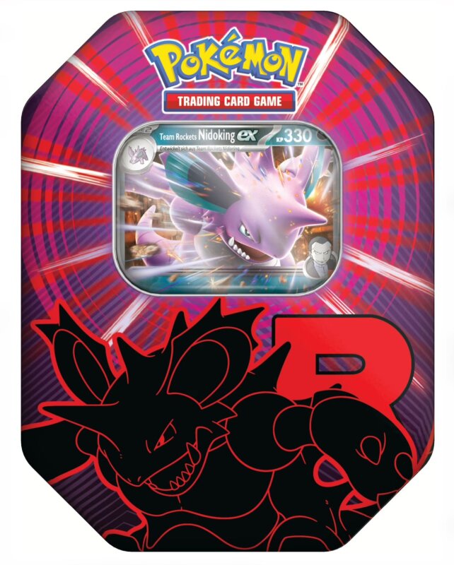 Pokémon: Tin Box 124 Team Rockets - Nidoking (DE)