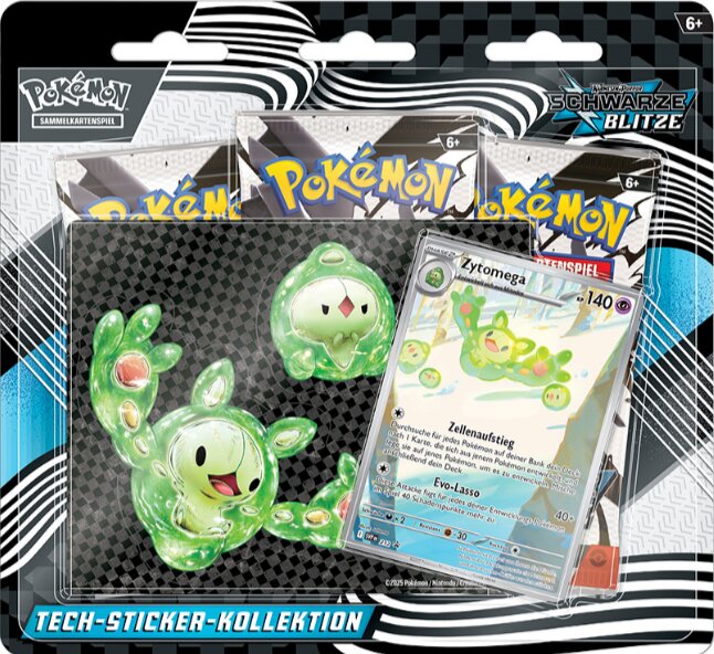 Pokémon: KP10.5 Schwarze Blitze Zytomega Tech-Sticker-Kollektion (DE)