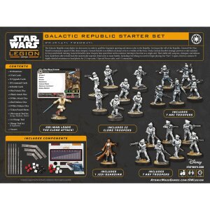 Star Wars: Legion – Galaktische Republik Starter Set