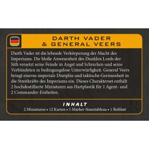 Star Wars: Legion – Darth Vader & General Veers (DE, EN, FR, SP)