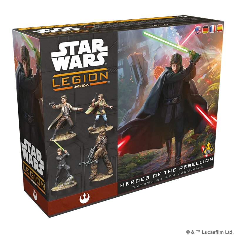 Star Wars: Legion – Heroes of the Rebellion (DE, EN, FR, SP)