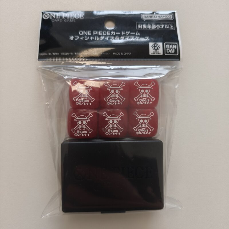 One Piece Card Game: Official Dice & Dice Case Set