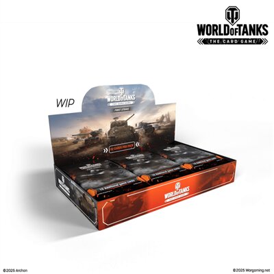 World of Tanks: The Card Game - First Strike Booster Display (24 Packs)