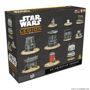 Star Wars: Legion – 3D Objective Tokens (DE, EN, FR, SP)
