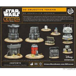 Star Wars: Legion – 3D Objective Tokens (DE, EN, FR, SP)