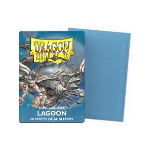 Dragon Shield: Japanese size Dual Matte Sleeves - Lagoon...