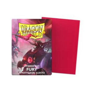 Dragon Shield: Japanese size Dual Matte Sleeves - Fury...