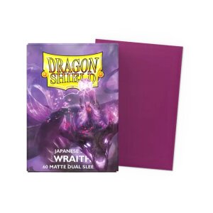 Dragon Shield: Japanese size Dual Matte Sleeves - Wraith...