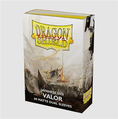 Dragon Shield: Japanese size Matte Dual Sleeves - Valor (60 Sleeves)