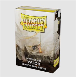 Dragon Shield: Japanese size Matte Dual Sleeves - Valor...