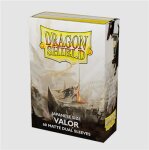 Dragon Shield: Japanese size Matte Dual Sleeves - Valor (60 Sleeves)