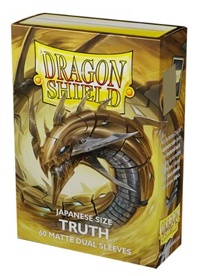 Dragon Shield: Japanese size Dual Matte Sleeves - Truth (60 Sleeves)