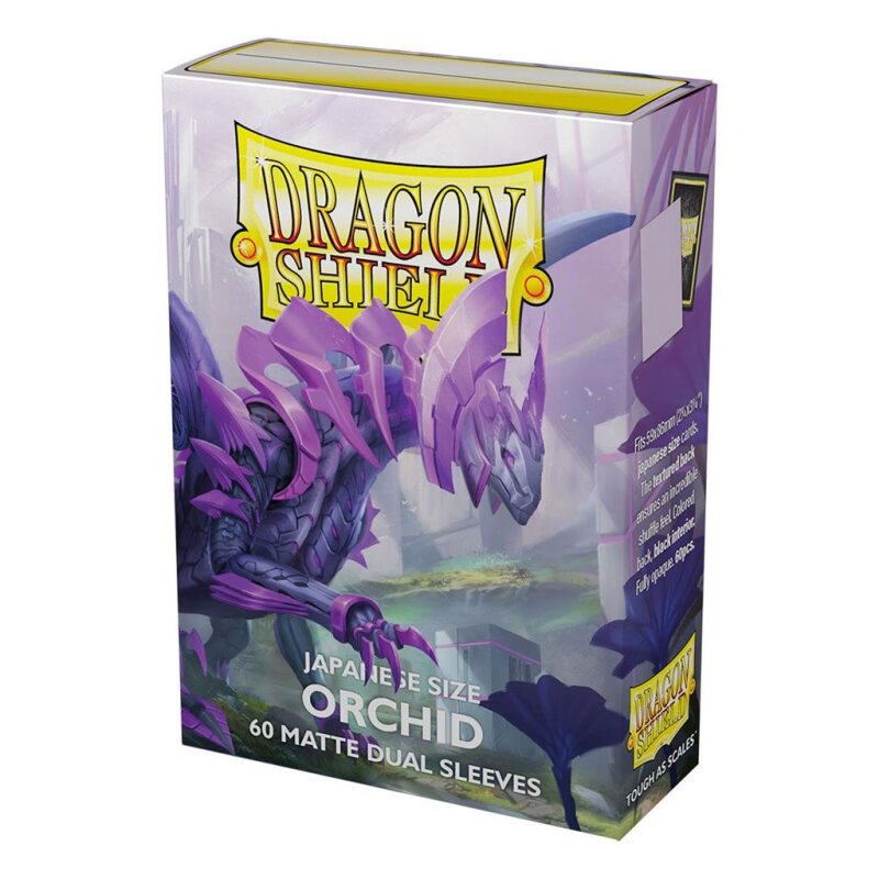 Dragon Shield: Japanese size Dual Matte Sleeves - Orchid (60 Sleeves)