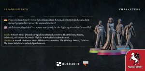 Teburu: Milan Uprising (Vampire: The Masquerade) – Playable Characters (Erweiterung)