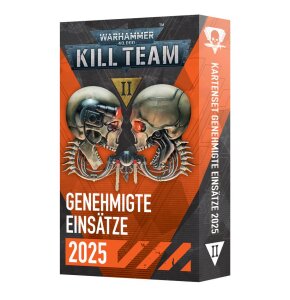 KILL TEAM: KARTENSET GENEHMIGTE EINSÄTZE *2025*