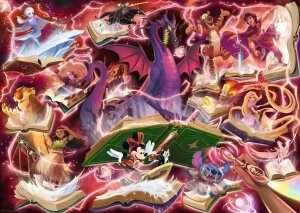 Erwachsenenpuzzle 1000 Teile: Disney Lorcana Glimmers of the Realm - Ruby