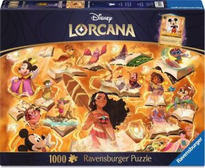 Erwachsenenpuzzle 1000 Teile: Disney Lorcana Glimmers of the Realm - Amber