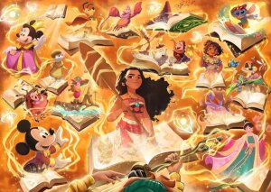 Erwachsenenpuzzle 1000 Teile: Disney Lorcana Glimmers of the Realm - Amber