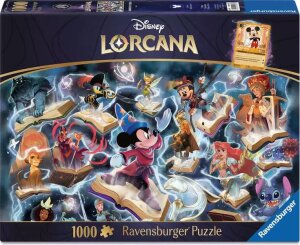 Erwachsenenpuzzle 1000 Teile: Disney Lorcana Glimmers of the Realm - Steel