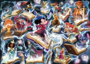 Erwachsenenpuzzle 1000 Teile: Disney Lorcana Glimmers of the Realm - Steel