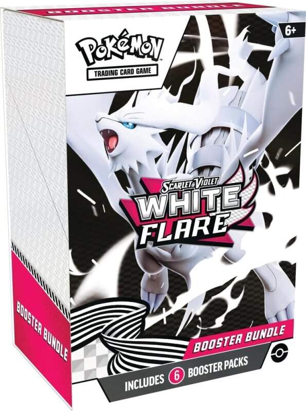 Pokémon: SV10.5 White Flare - Booster Bundle EN (6 Packs)