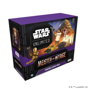 Star Wars: Unlimited - Meister der Intrige Prerelease-Box...