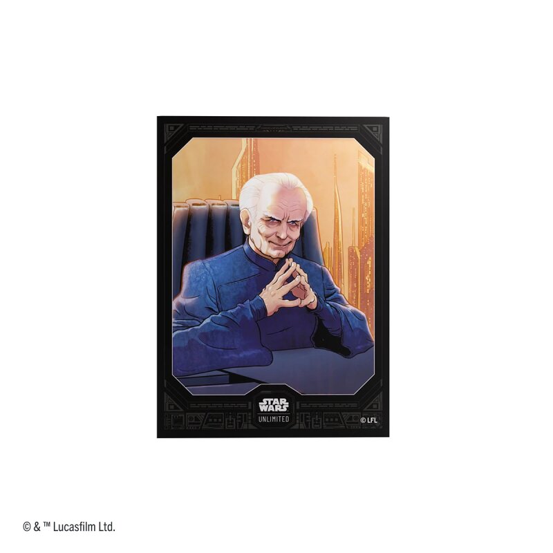 Star Wars: Unlimited - Art Sleeves Chancellor Palpatine (62 Sleeves)